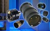 Radiation tolerant lenses for nuclear monitoring systems