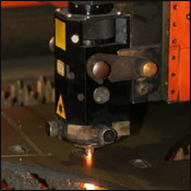 With Laser cutting, we can offer cutting up to 12mm Mild Steel and up to 5mm Stainless Steel.