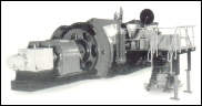 THe drums have a diameter of 2,4m and a width of 1,2m. The brake system is of the floating-caliper type, spring-applied and hydraulically released.