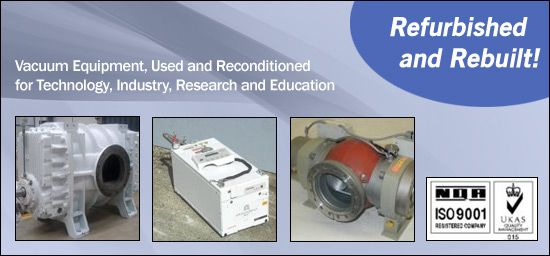 Refurbished Vacuum Pumps