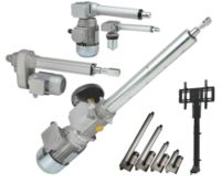 ELECTRIC LINEAR ACTUATORS {Electric Cylinders} are independent systems that create linear movement. These units consist of electric motors, gear reducers and a mechanism that produces an axial movement.