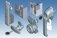 Stainless steel hinges, handles and specialist locking systems from EMKA UK