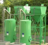 A range of conical bottom Clarifiers with either concrete shell with steel internals, or fully steel construction, depending on diameter are available in sizes to compliment our range of AGF Autonomous Valveless Gravity Sand Filters.