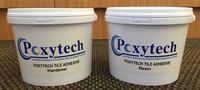 TILE ADHESIVE is a 100% solids modified epoxy resin system formulated for the application of Alumina Ceramic Tiles.