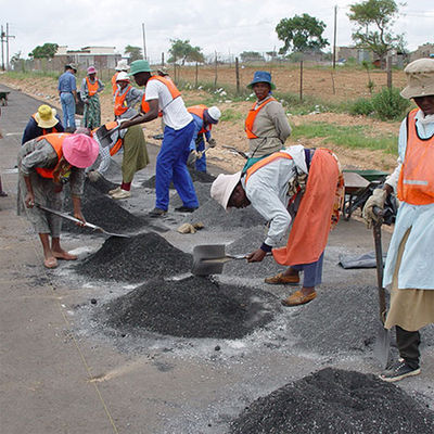 LBS, Labour Intensive Asphalt, Bitumen Extenders, Binder Enhancers, Road Surface Repair, Road Construction