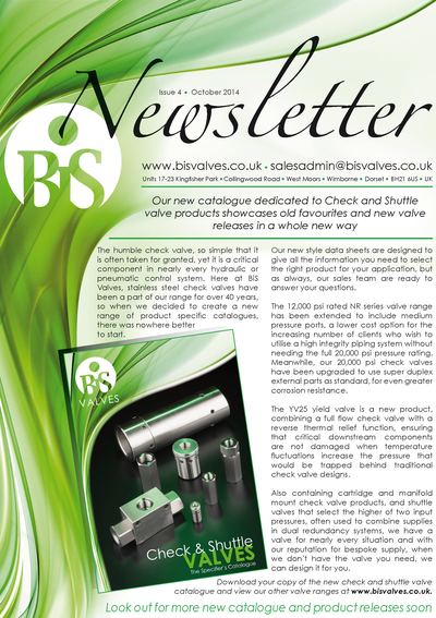 Issue 4 - October 2014 - Newsletter