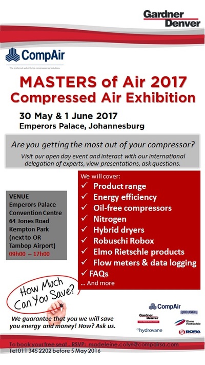 MASTERS of Air 2017 - a compressed air exhibition