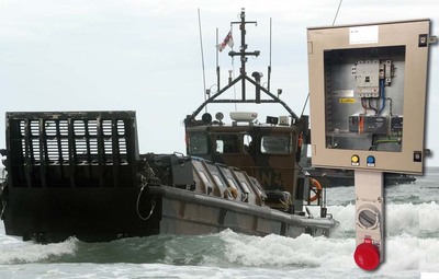 FDB Electrical provide ship to shore power for Royal Marines landing craft