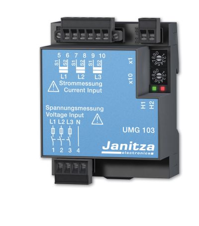 Janitza UMG103 Din Rail Power Meter
