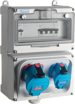 Socket enclosures with protection