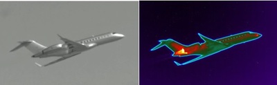 Simultaneous Optical & Thermal Tracking of Airborne Aircraft